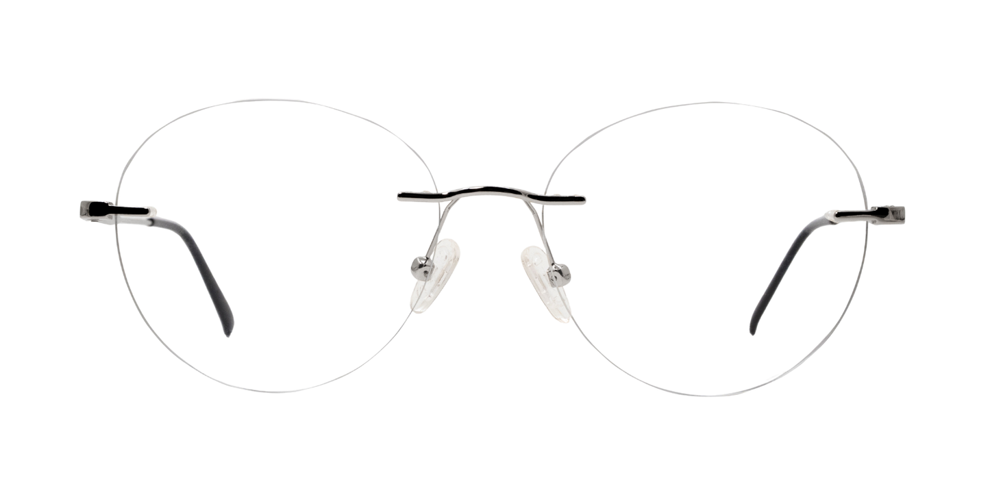 Rimless Round Premium Eyeglasses
