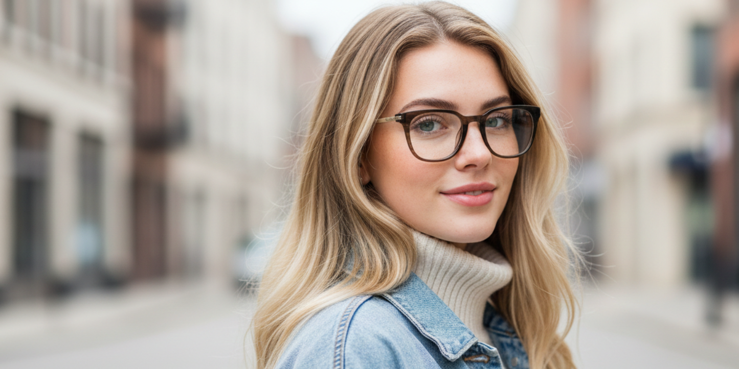 Full Rim Square Premium Eyeglasses