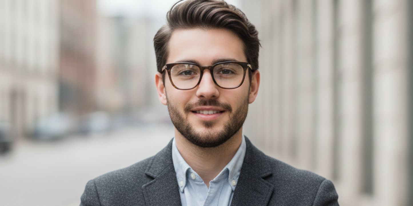 Full Rim Square Premium Eyeglasses