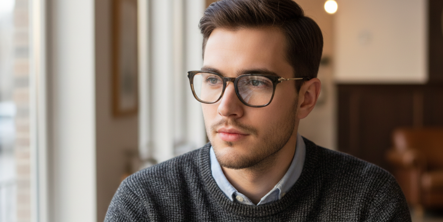 Full Rim Square Premium Eyeglasses