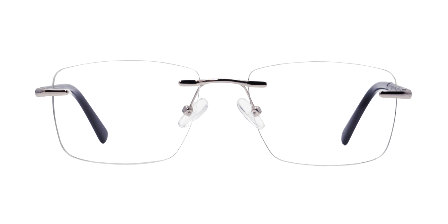 Rimless Rectangle Premium Eyeglasses