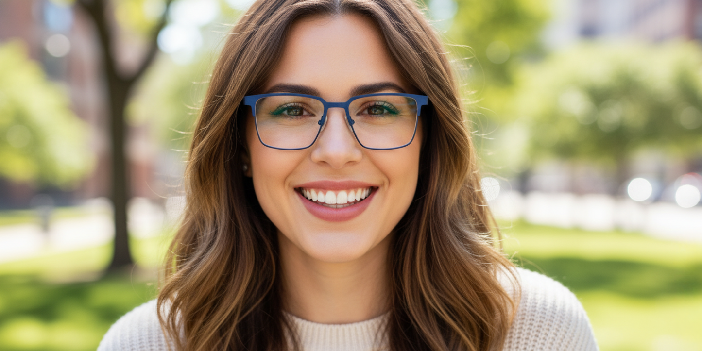 Full Rim Rectangle Classic Eyeglasses
