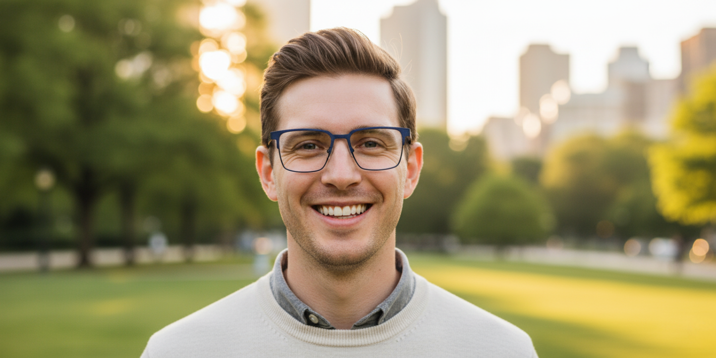 Full Rim Rectangle Classic Eyeglasses