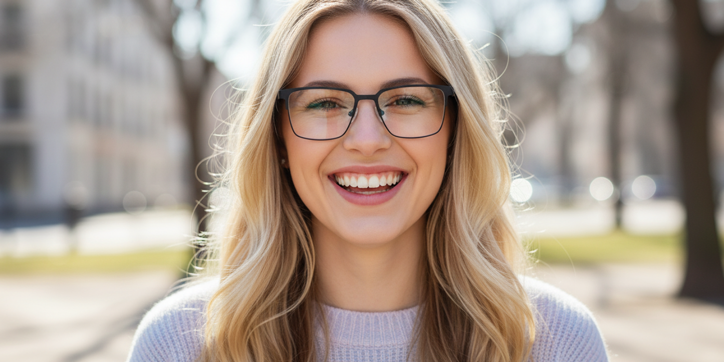 Full Rim Rectangle Classic Eyeglasses