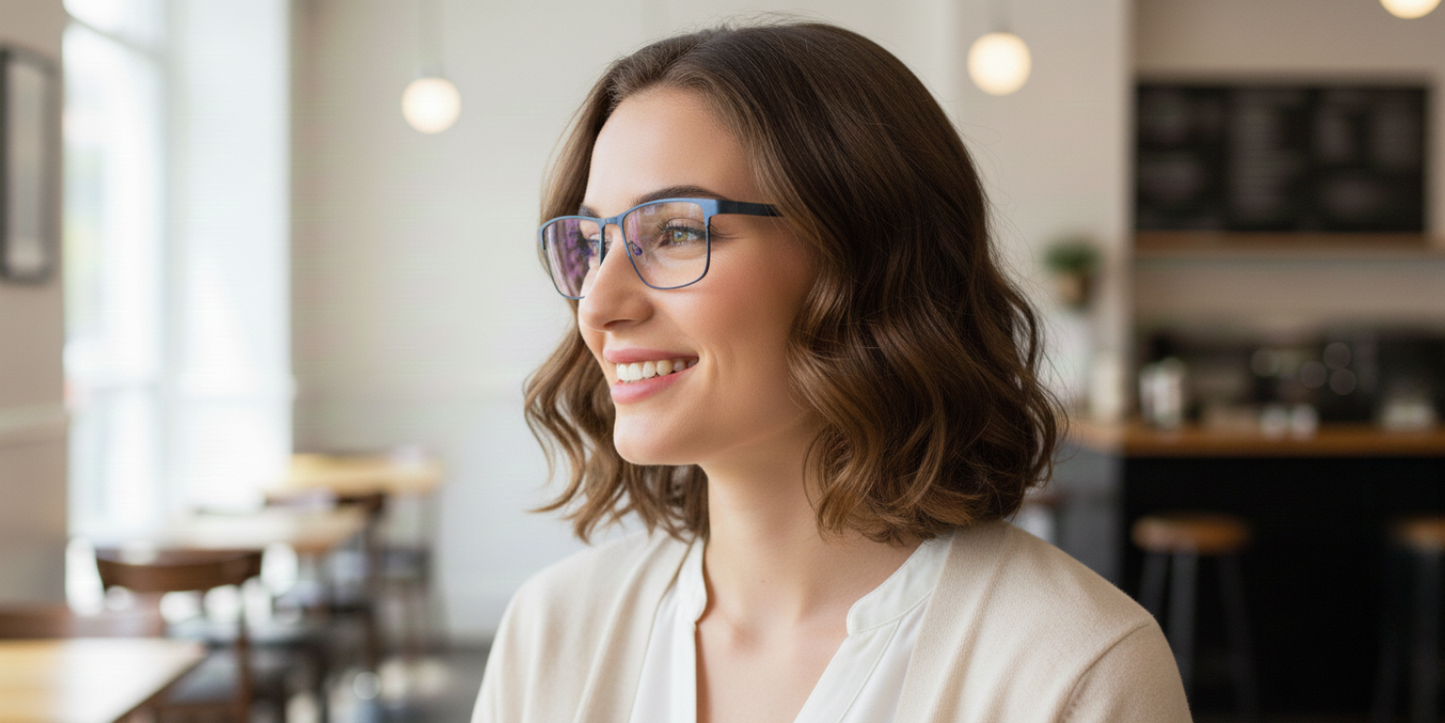 Full Rim Rectangle Classic Eyeglasses