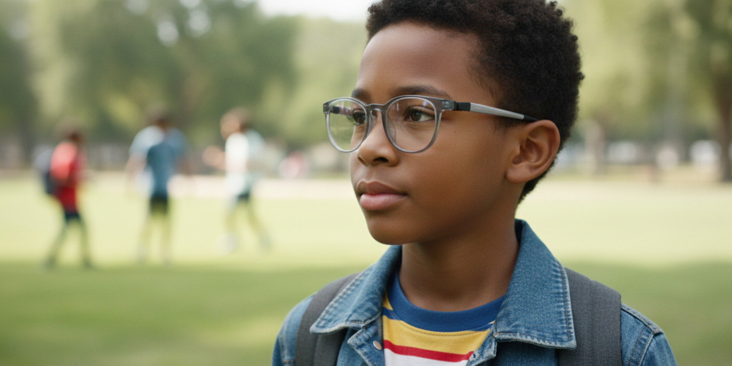 Full Rim Round Magneto Premium Kids Eyeglasses