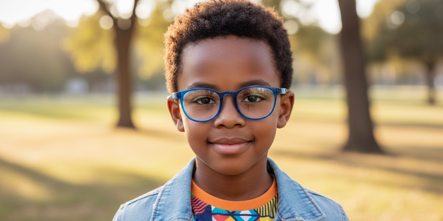 Full Rim Round Magneto Premium Kids Eyeglasses