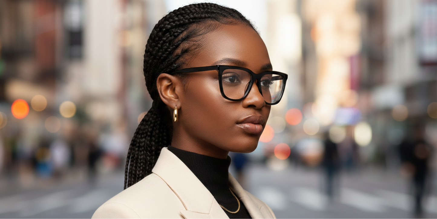 Full Rim Rectangle Classic Eyeglasses