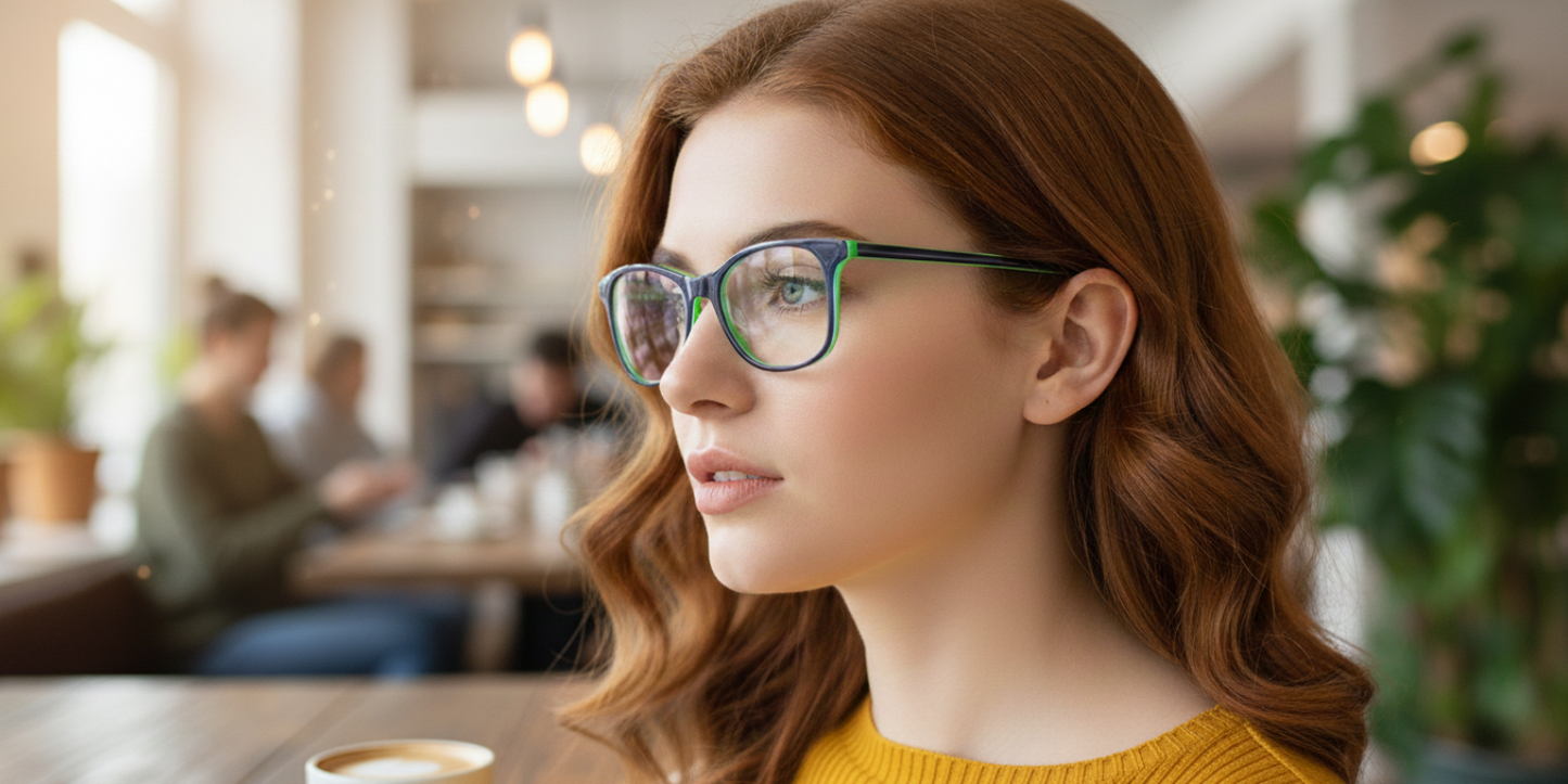 Full Rim Round Classic Eyeglasses