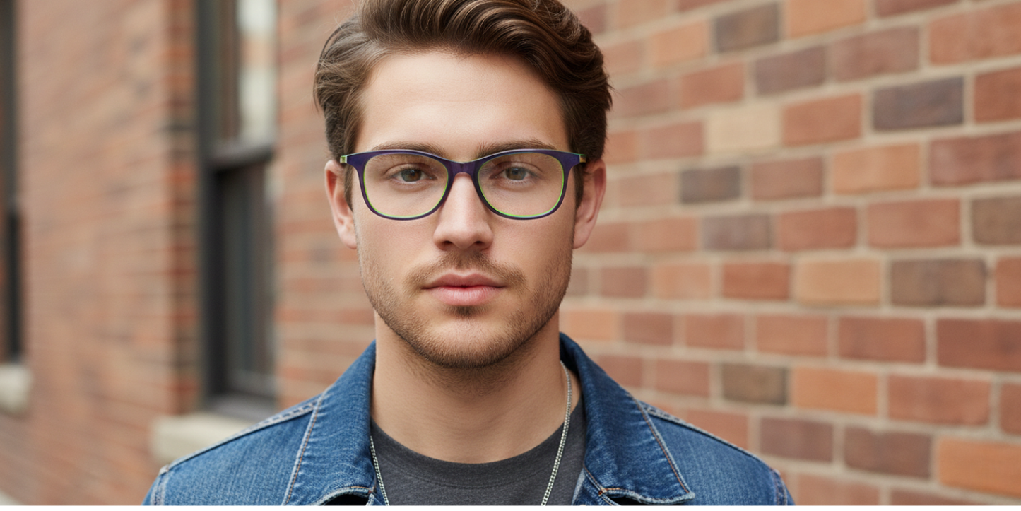 Full Rim Round Classic Eyeglasses