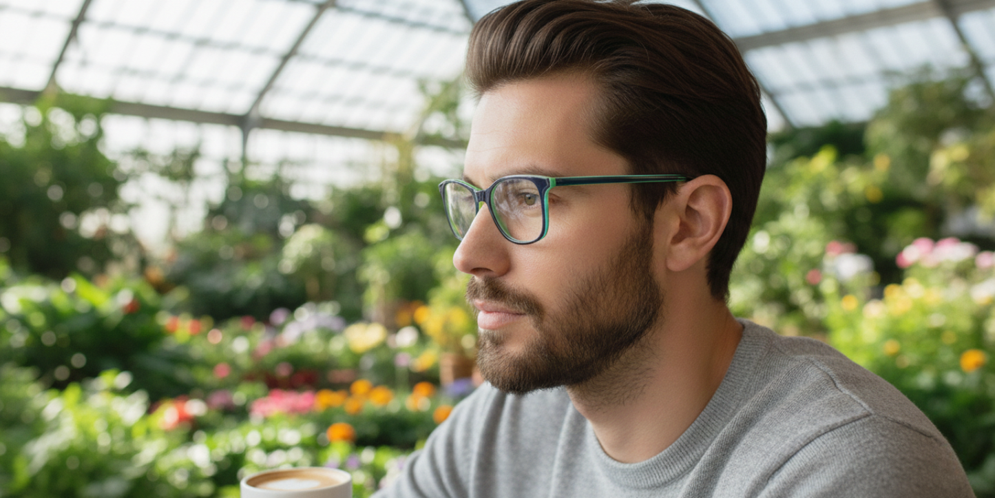 Full Rim Round Classic Eyeglasses