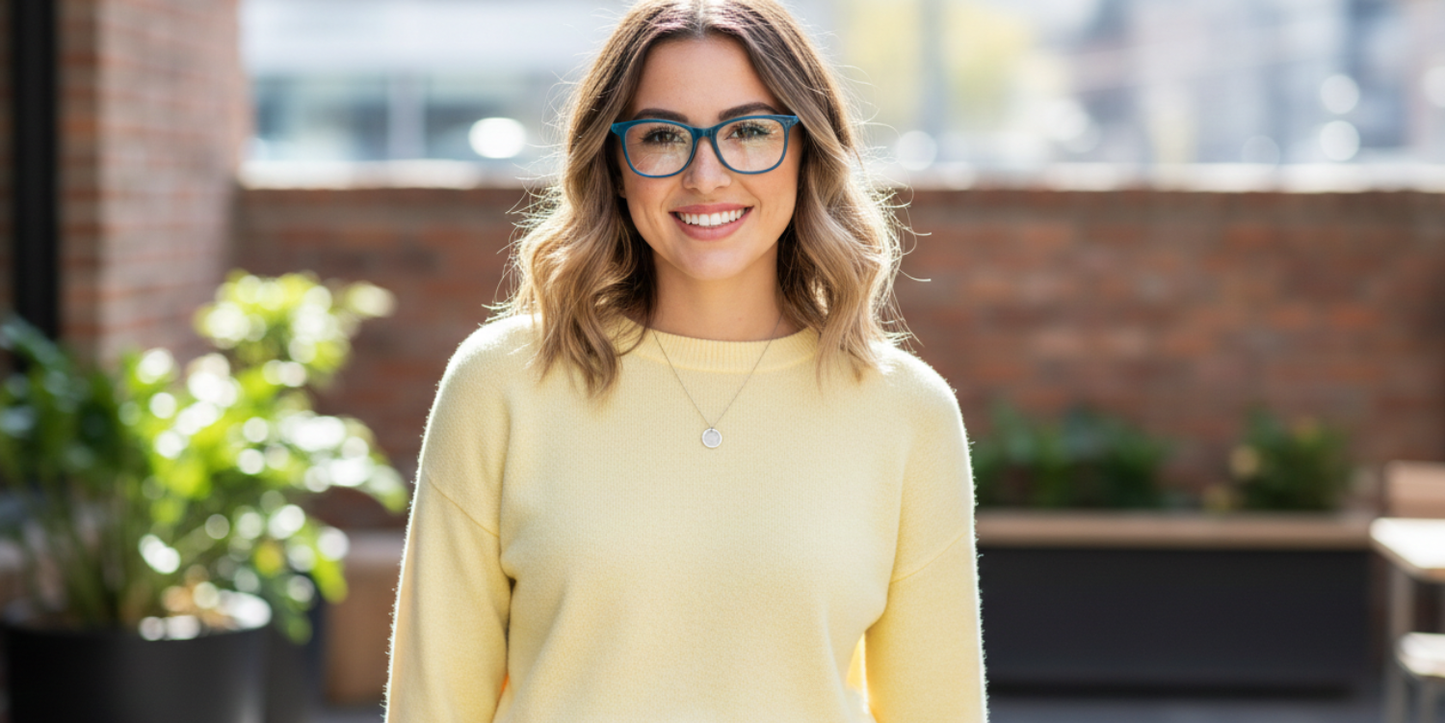 Full Rim Round Classic Eyeglasses