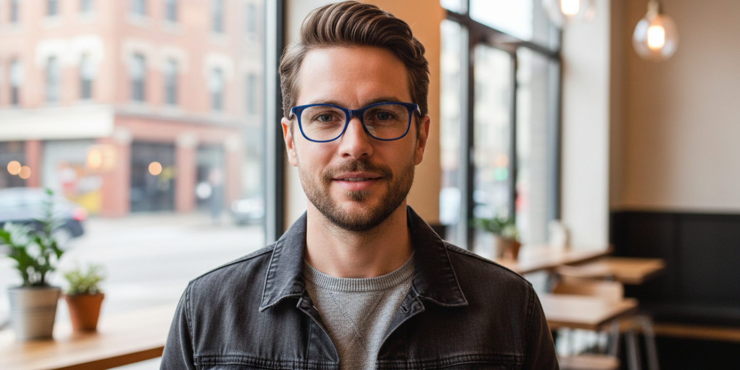 Full Rim Round Classic Eyeglasses