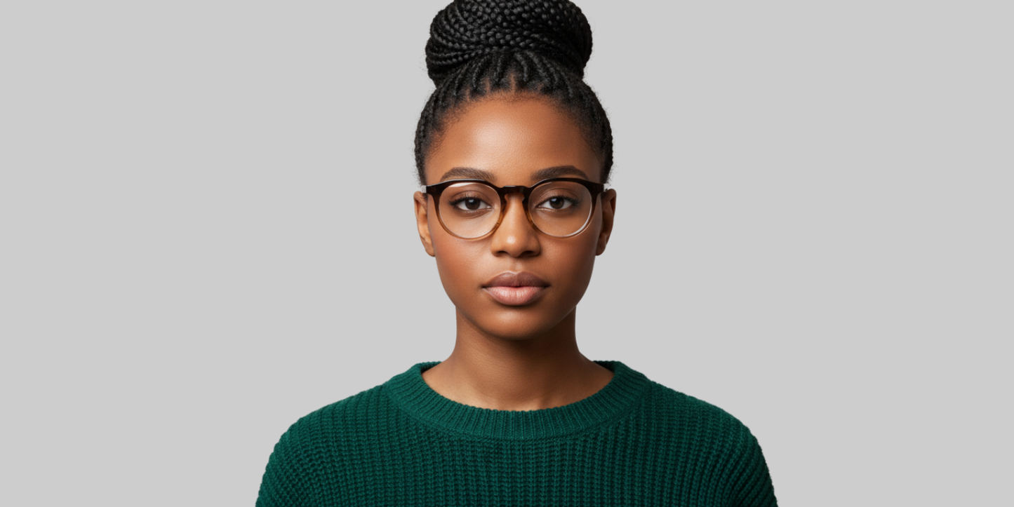 Full Rim Round Classic Eyeglasses
