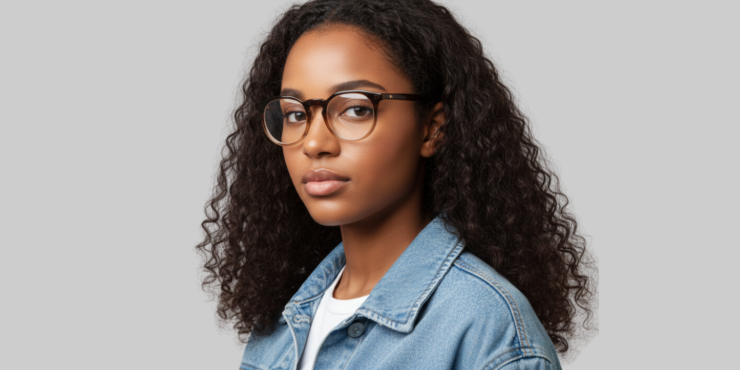 Full Rim Round Classic Eyeglasses