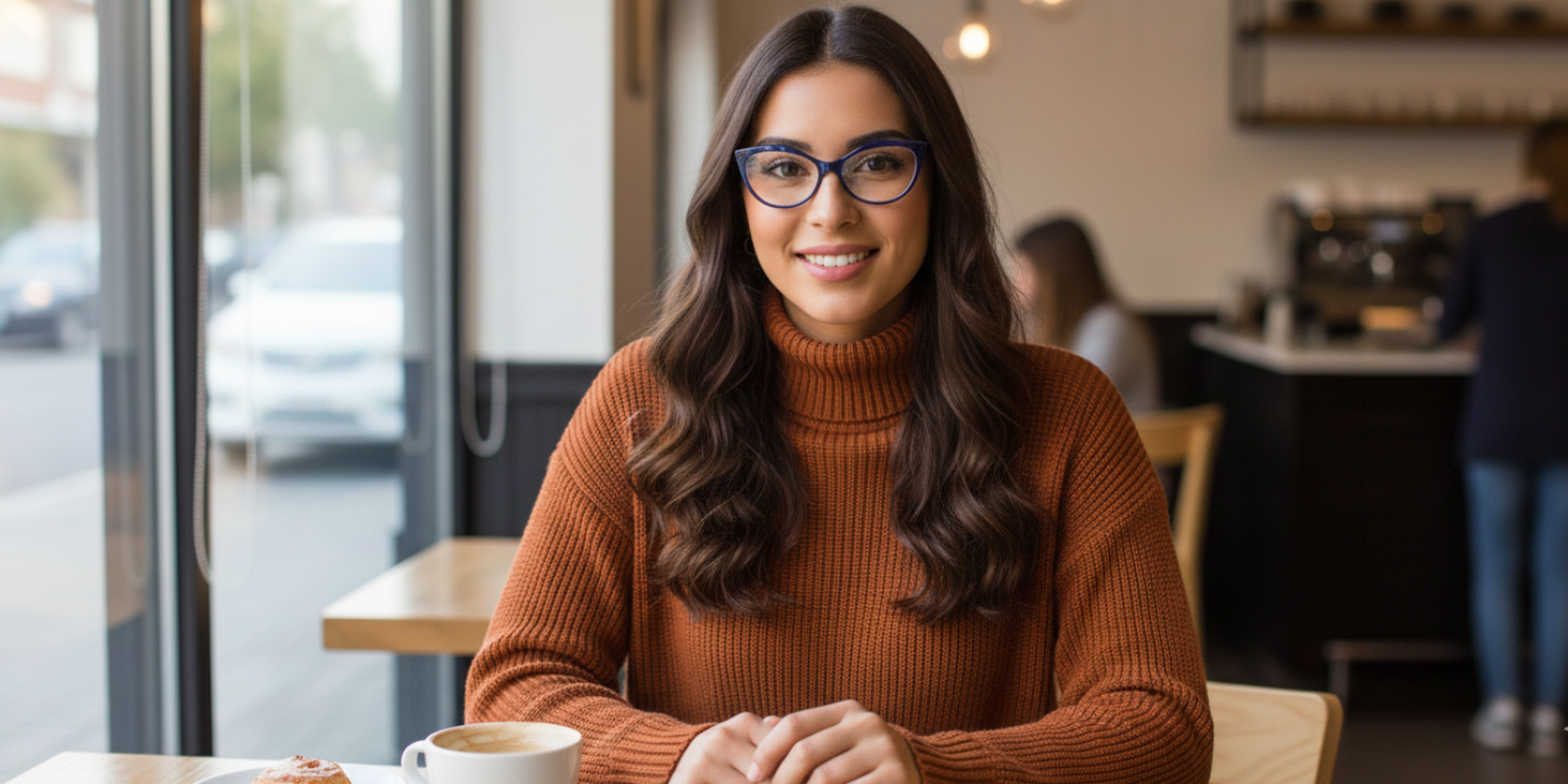 Full Rim Cat Eye Classic Eyeglasses