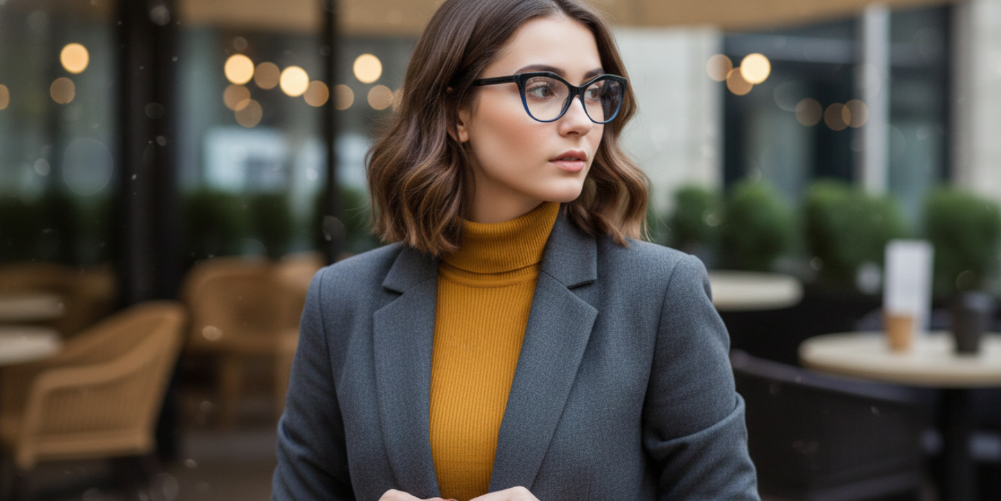 Full Rim Cat Eye Classic Eyeglasses