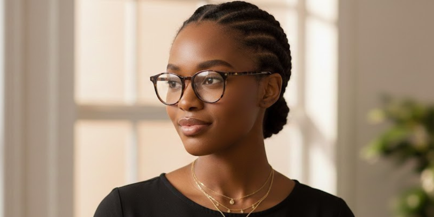 Full Rim Round Classic Eyeglasses