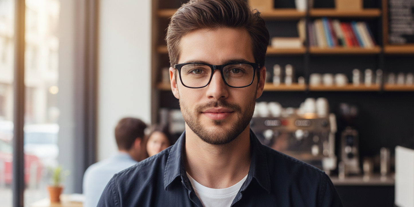 Full Rim Rectangle Classic Eyeglasses