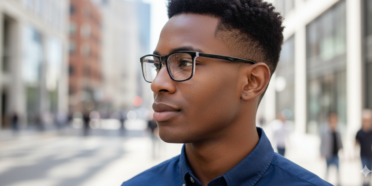 Full Rim Rectangle Classic Eyeglasses