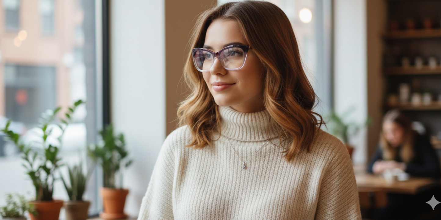 Full Rim Cat Eye Classic Eyeglasses