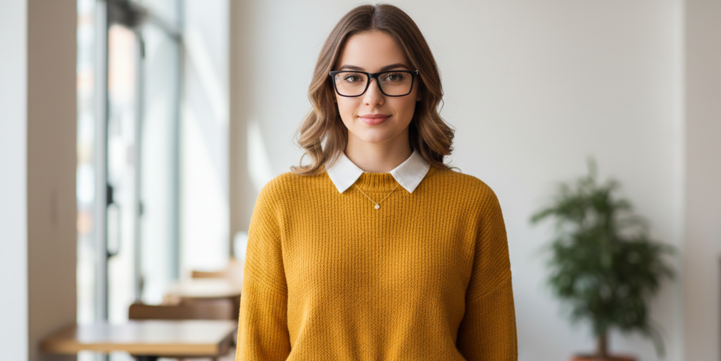 Full Rim Rectangle Classic Eyeglasses