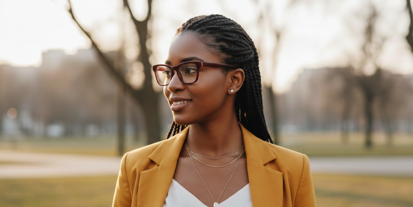Full Rim Rectangle Classic Eyeglasses