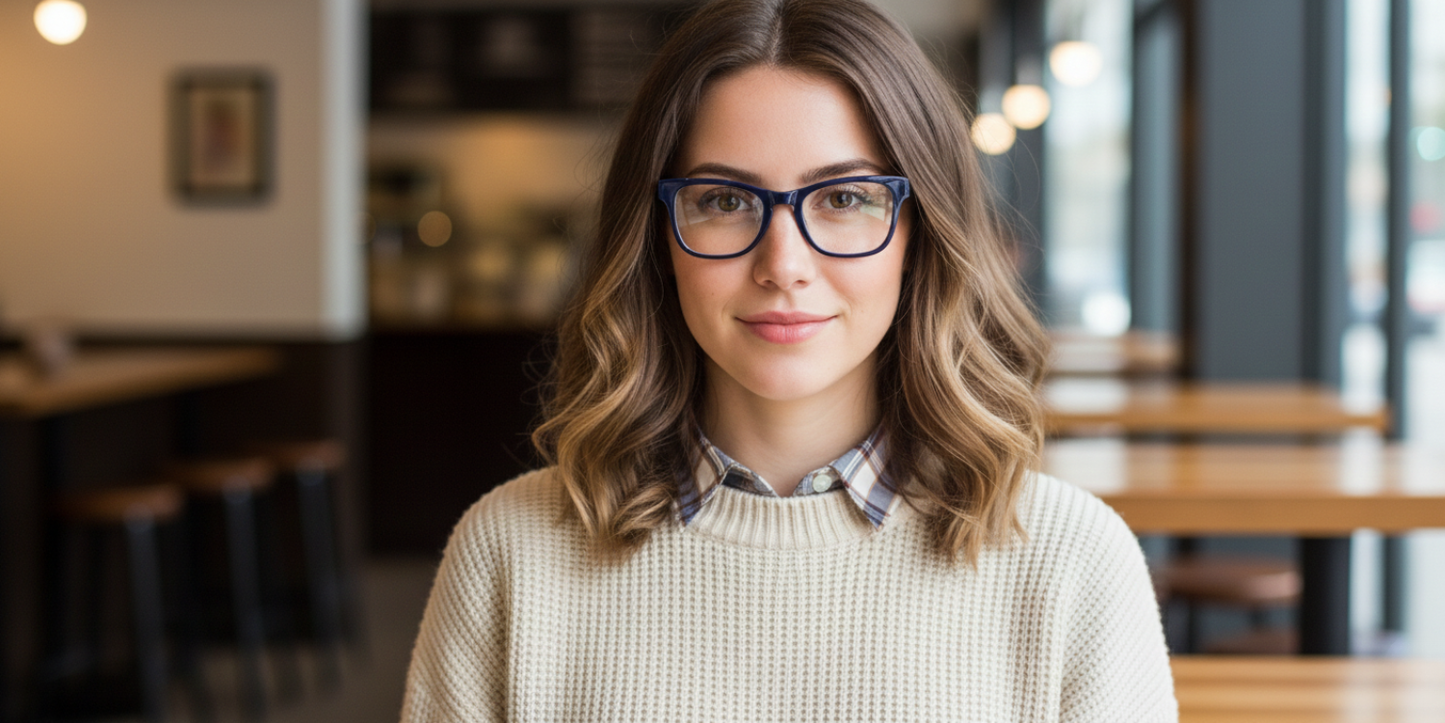 Full Rim Rectangle Classic Eyeglasses