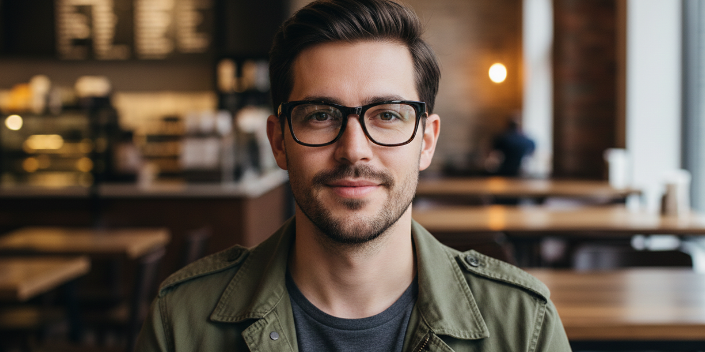 Full Rim Rectangle Classic Eyeglasses