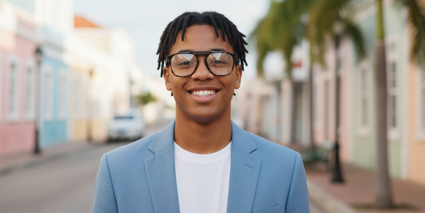 Full Rim Square Aviator Classic Eyeglasses