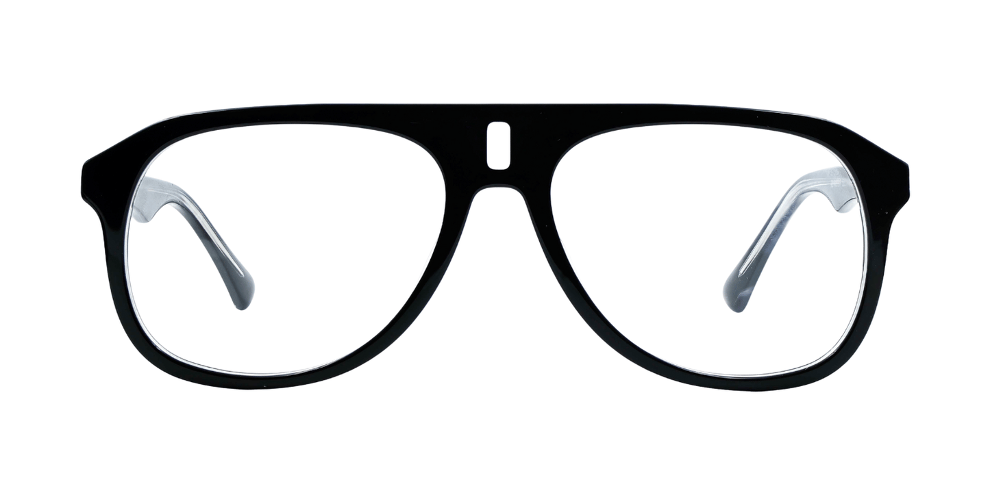 Full Rim Double Bridge Aviator Classic Eyeglasses