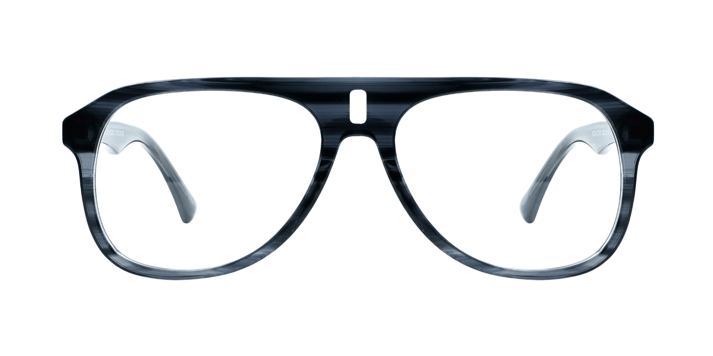 Full Rim Double Bridge Aviator Classic Eyeglasses