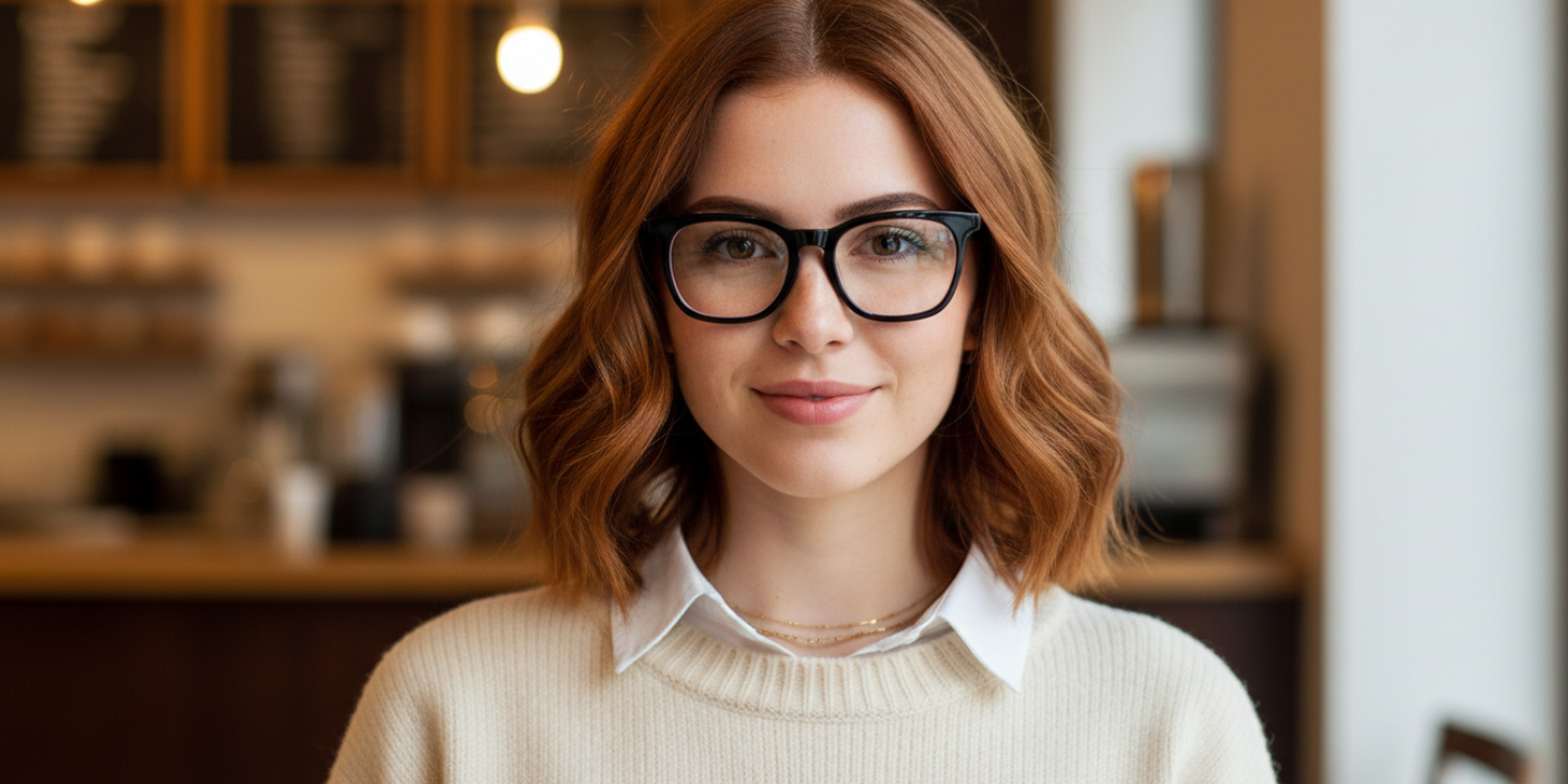 Full Rim Rectangle Classic Eyeglasses