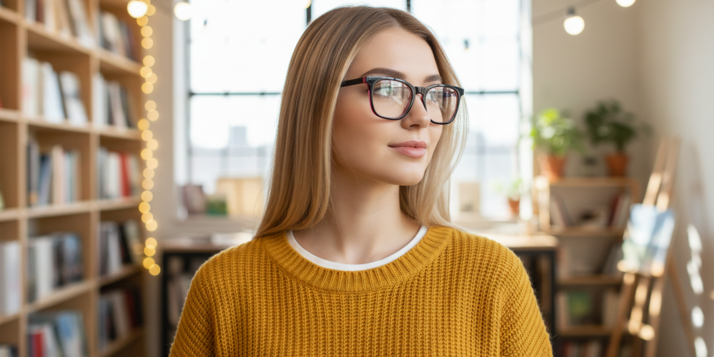 Full Rim Rectangle Classic Eyeglasses