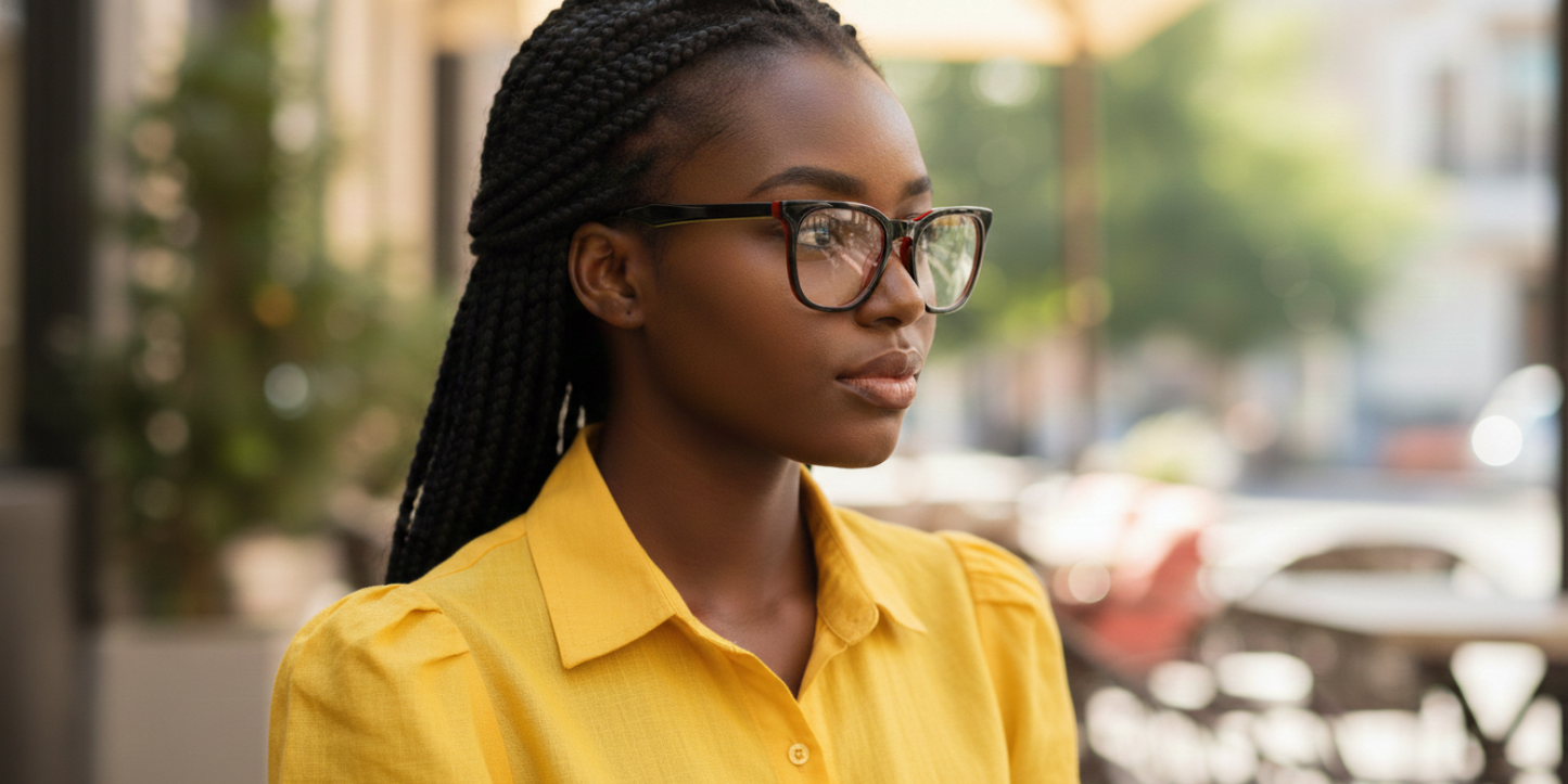 Full Rim Rectangle Classic Eyeglasses