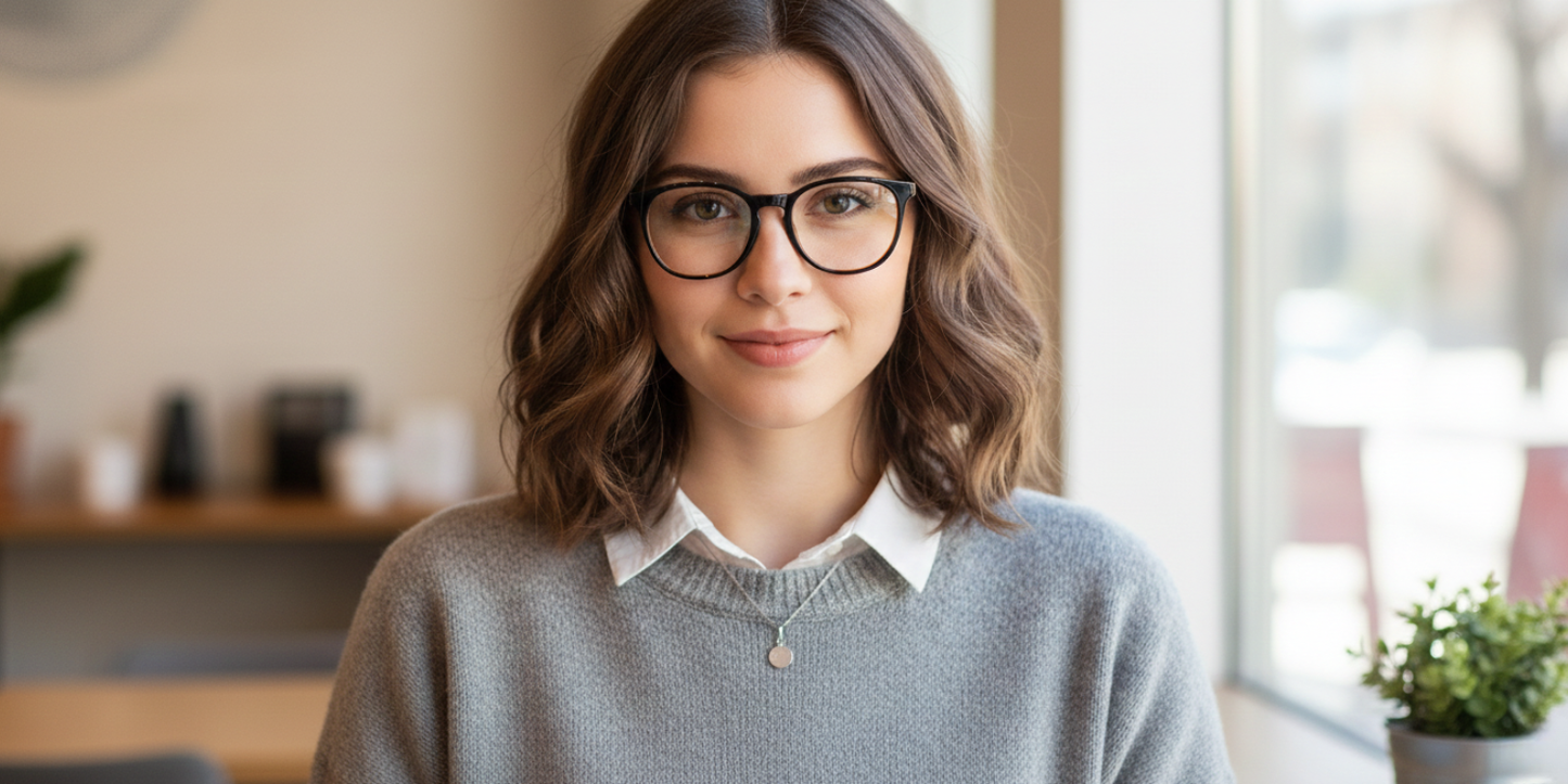 Full Rim Round Classic Eyeglasses