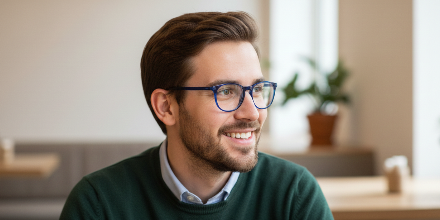 Full Rim Round Classic Eyeglasses