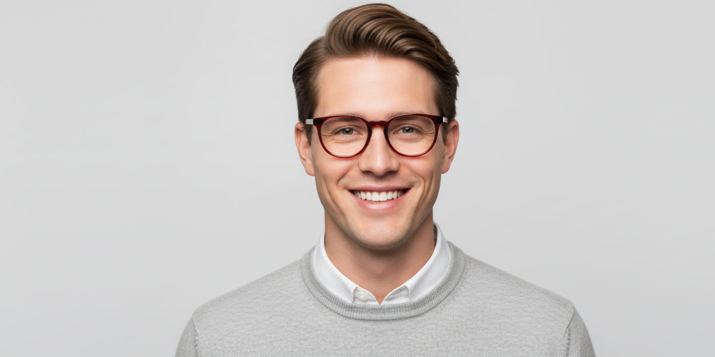Full Rim Round Classic Eyeglasses