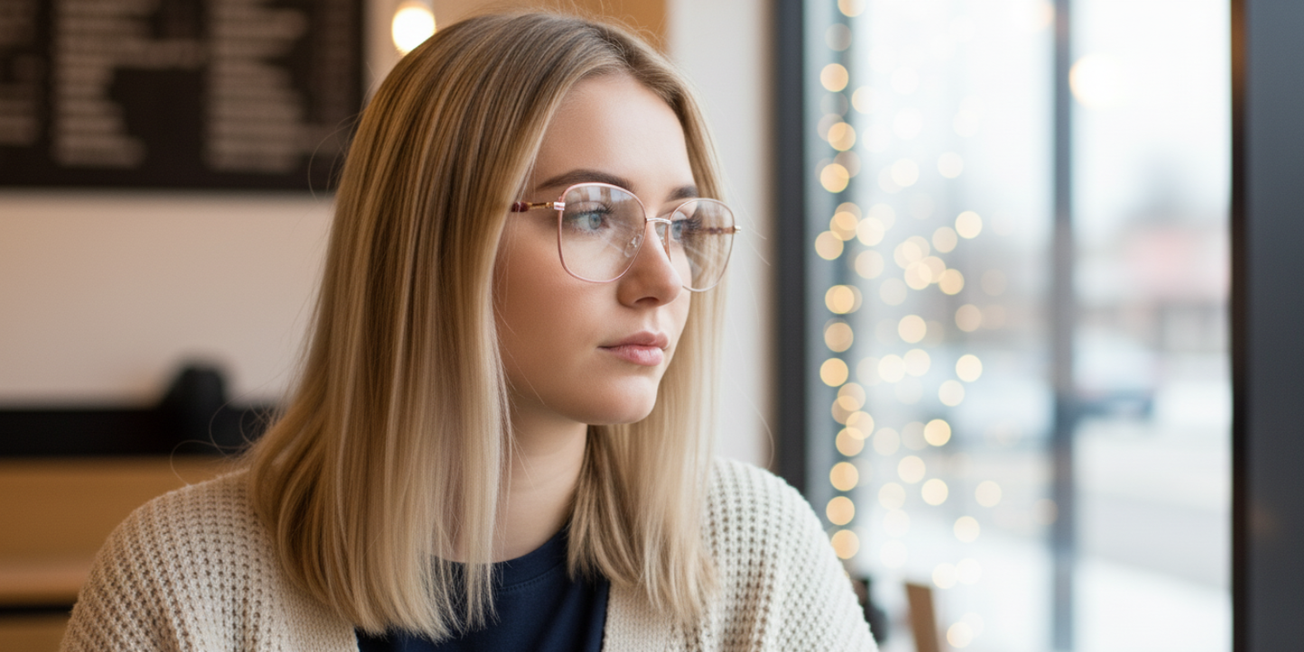 Full Rim Cat Eye Premium Eyeglasses