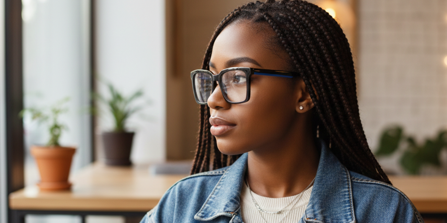 Full Rim Rectangle Premium Eyeglasses