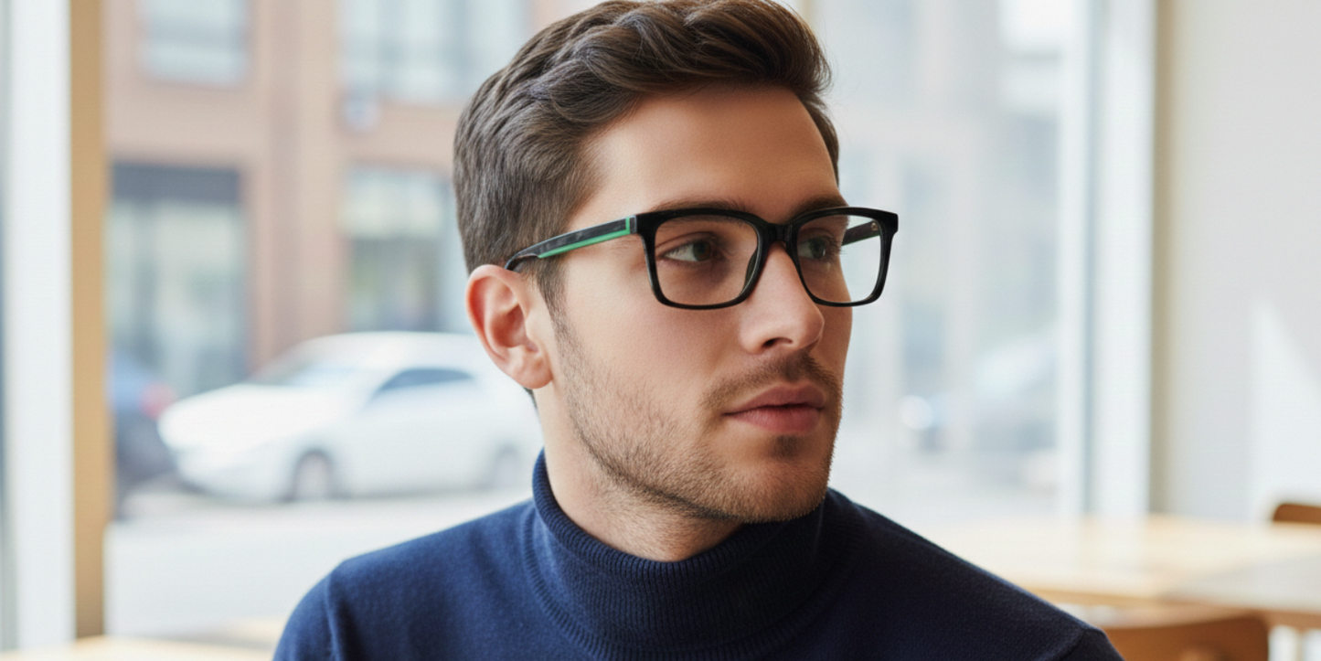 Full Rim Rectangle Premium Eyeglasses