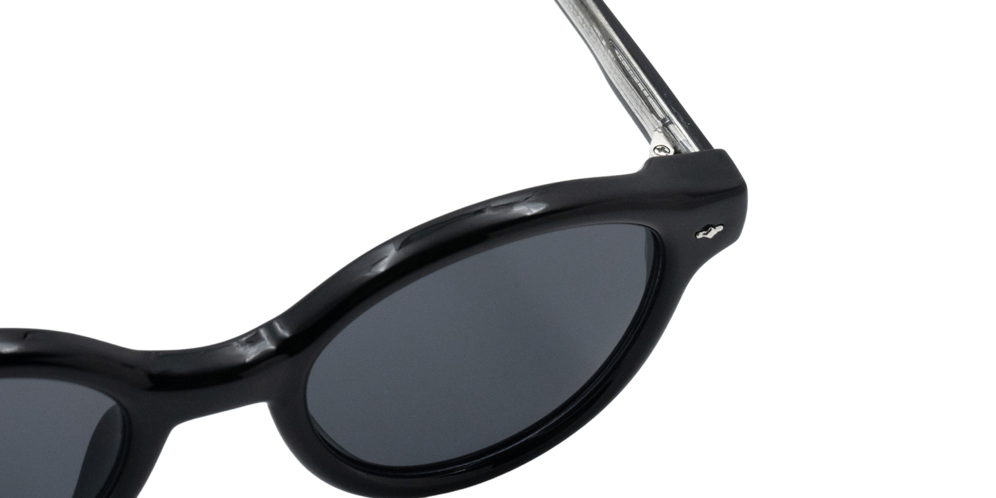 Full Rim Round Fashionista Classic Sunglasses