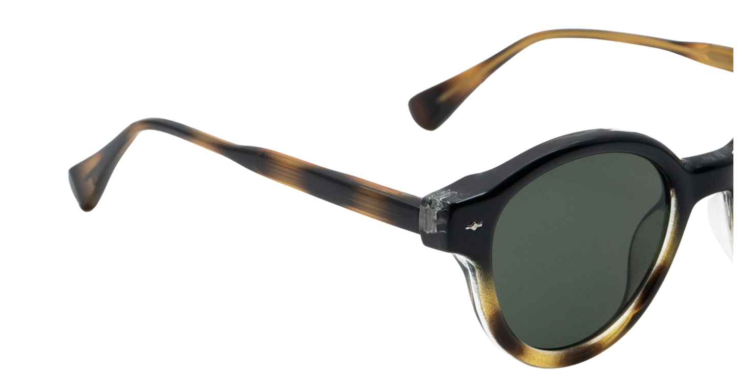 Full Rim Round Fashionista Classic Sunglasses