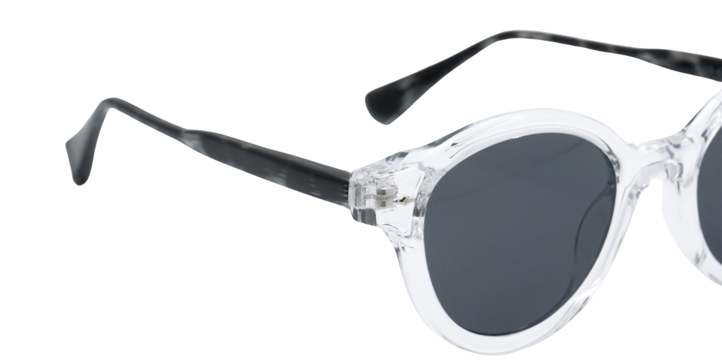Full Rim Round Fashionista Classic Sunglasses
