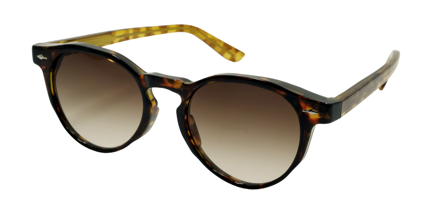 Full Rim Round Fashionista Classic Sunglasses