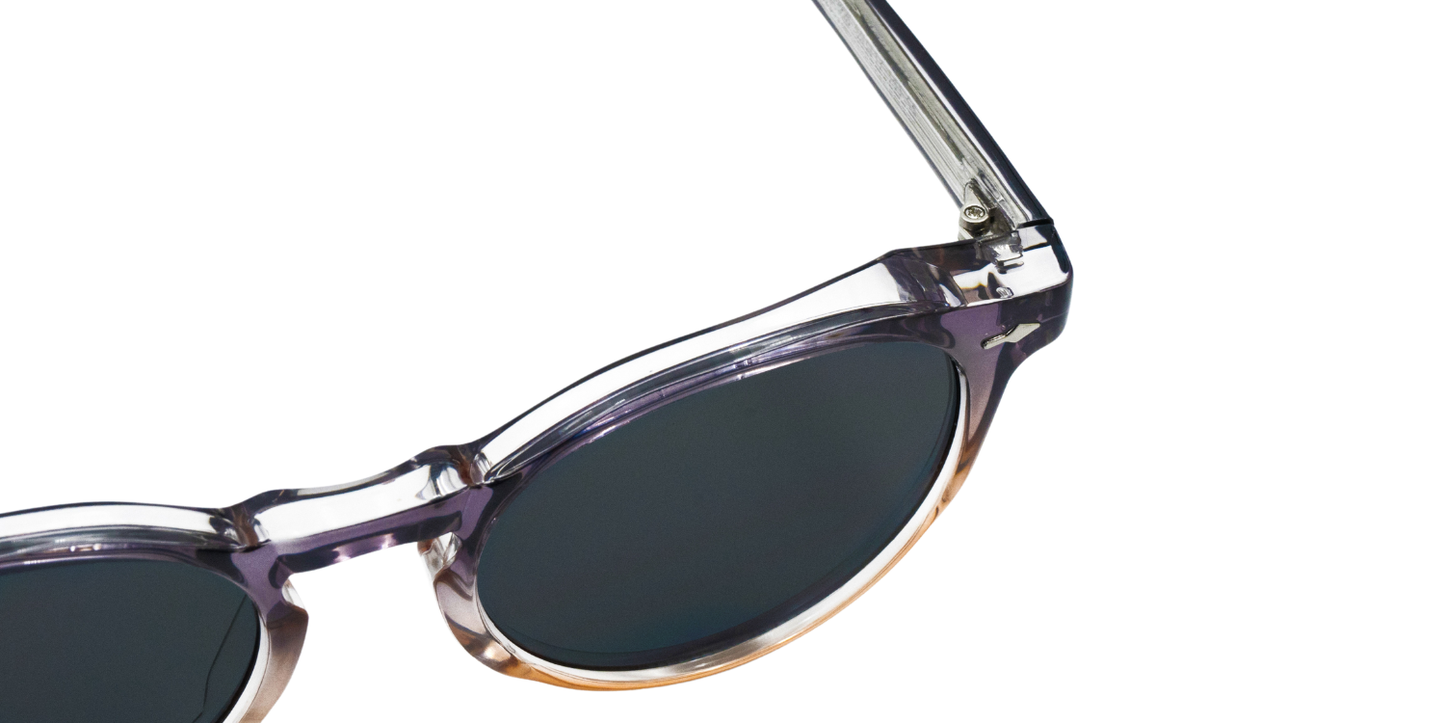 Full Rim Round Fashionista Classic Sunglasses