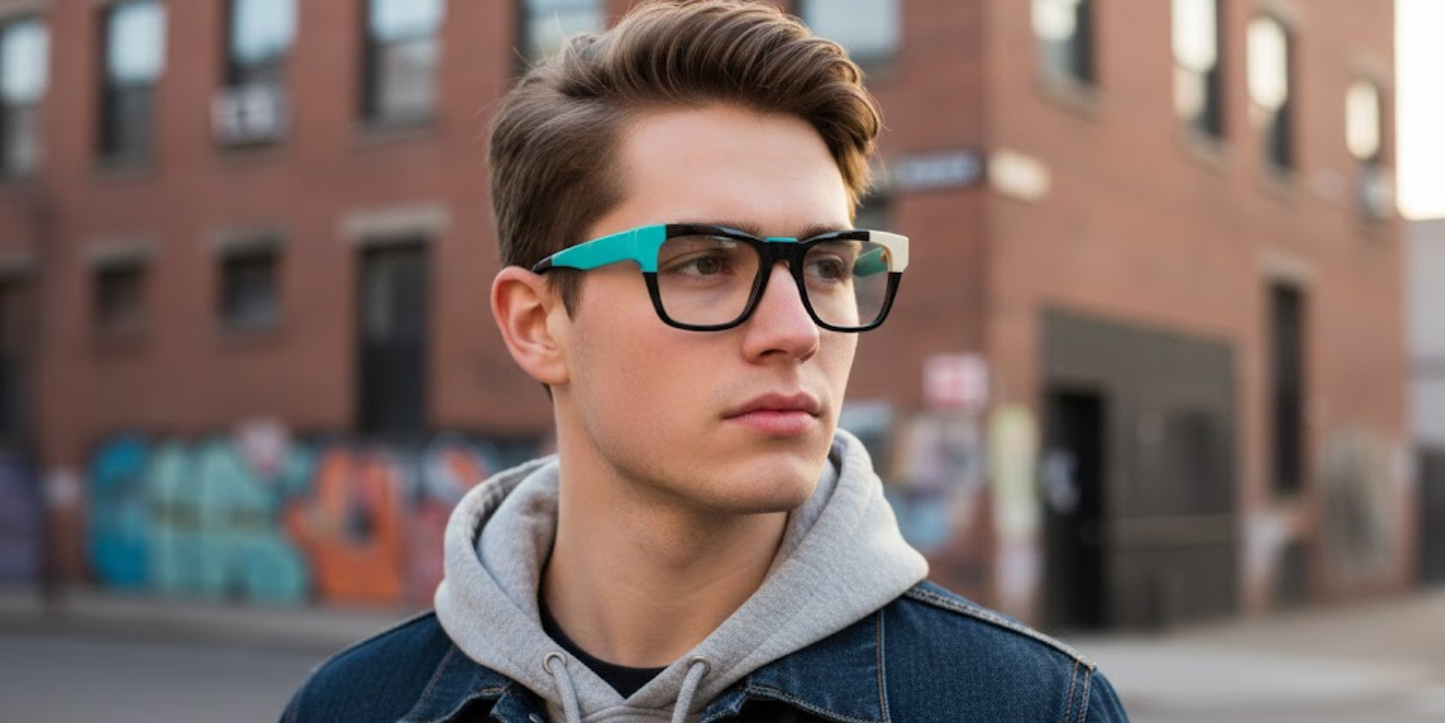 Full Rim Rectangle Classic Eyeglasses