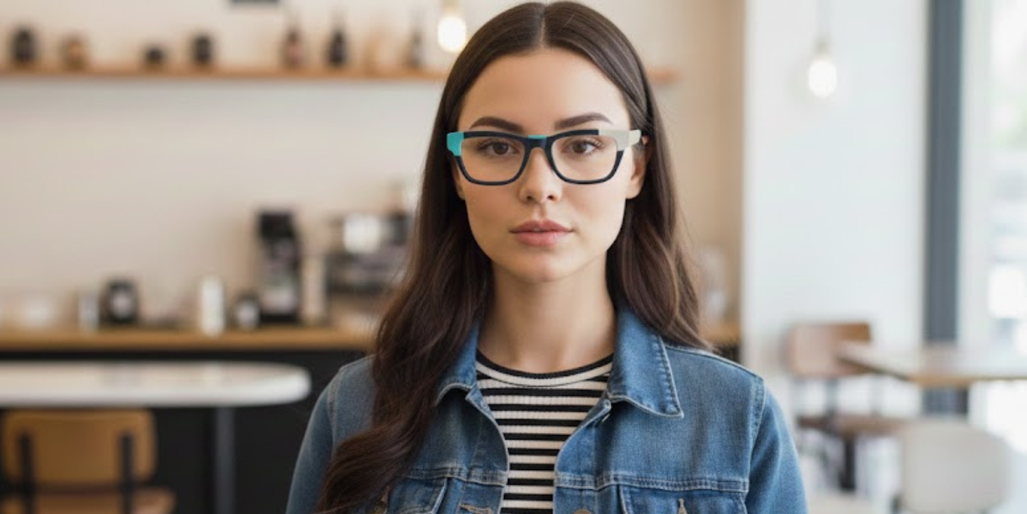 Full Rim Rectangle Classic Eyeglasses