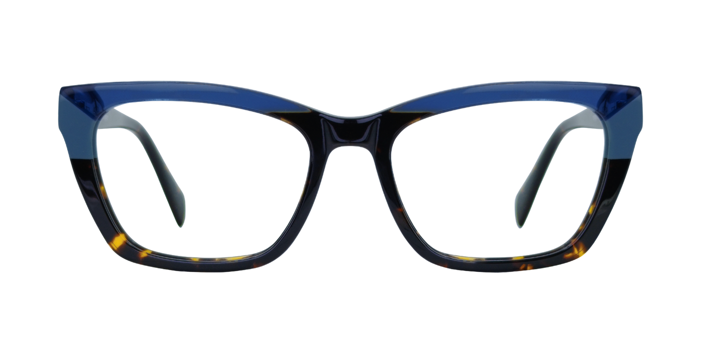 Havana Full Rim Rectangle Premium Eyeglasses