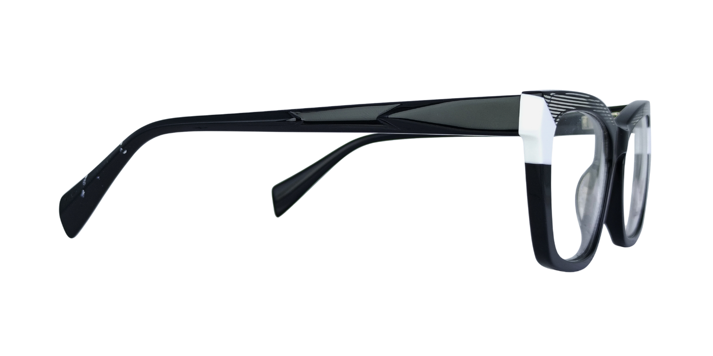 Havana Full Rim Rectangle Premium Eyeglasses